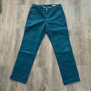 Men’s Bonobos turquoise pants